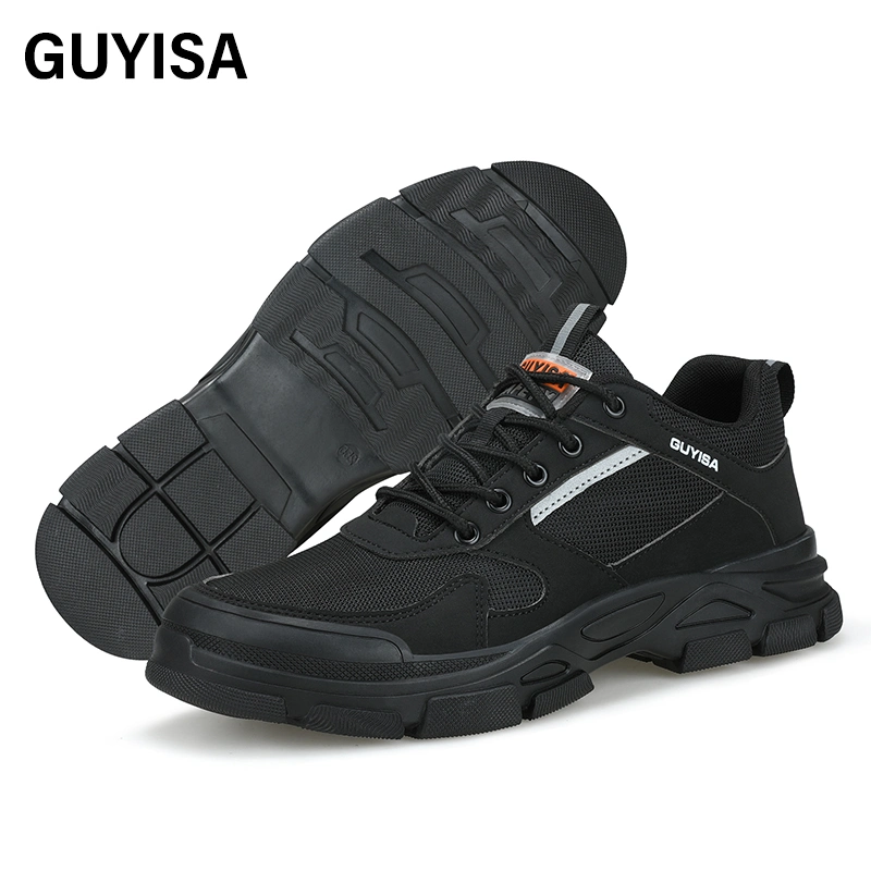 Guyisa Outdoor Safety Shoes Can Accept Custom Steel Toe Waterproof Safety Shoes