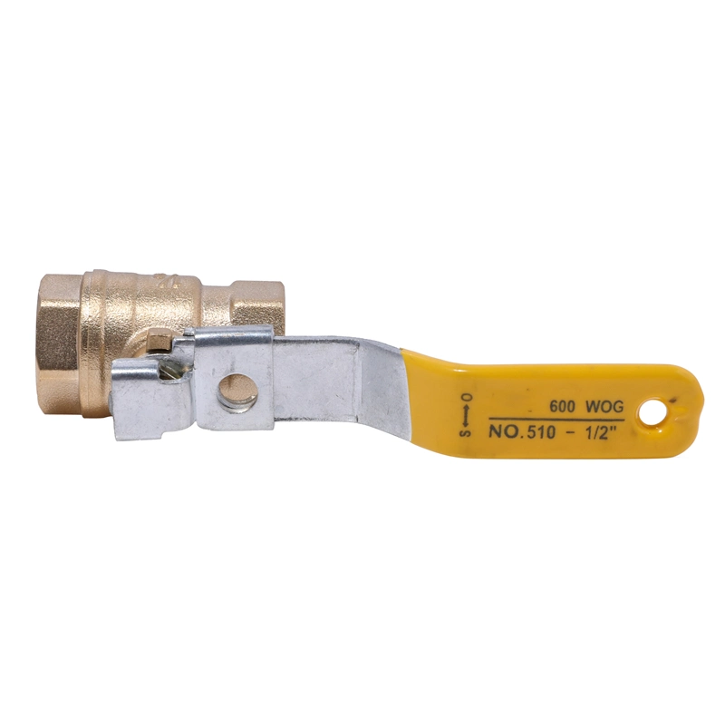 Hot Sale Level Hand Valve with NPT Thread 1 Inch Brass Ball Valve