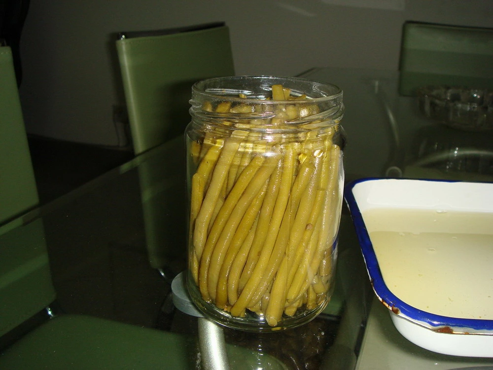 Canned Green Bean in Glass Jar 580ml