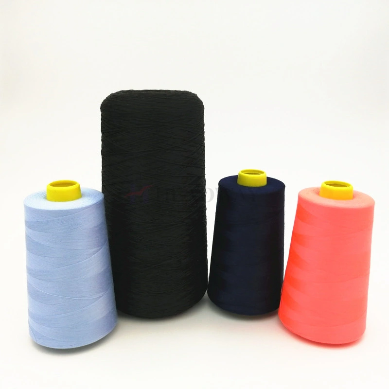 5000 Yards of Black Polyester Sewing Thread Manufacturers Direct Selling Polyester Yarn