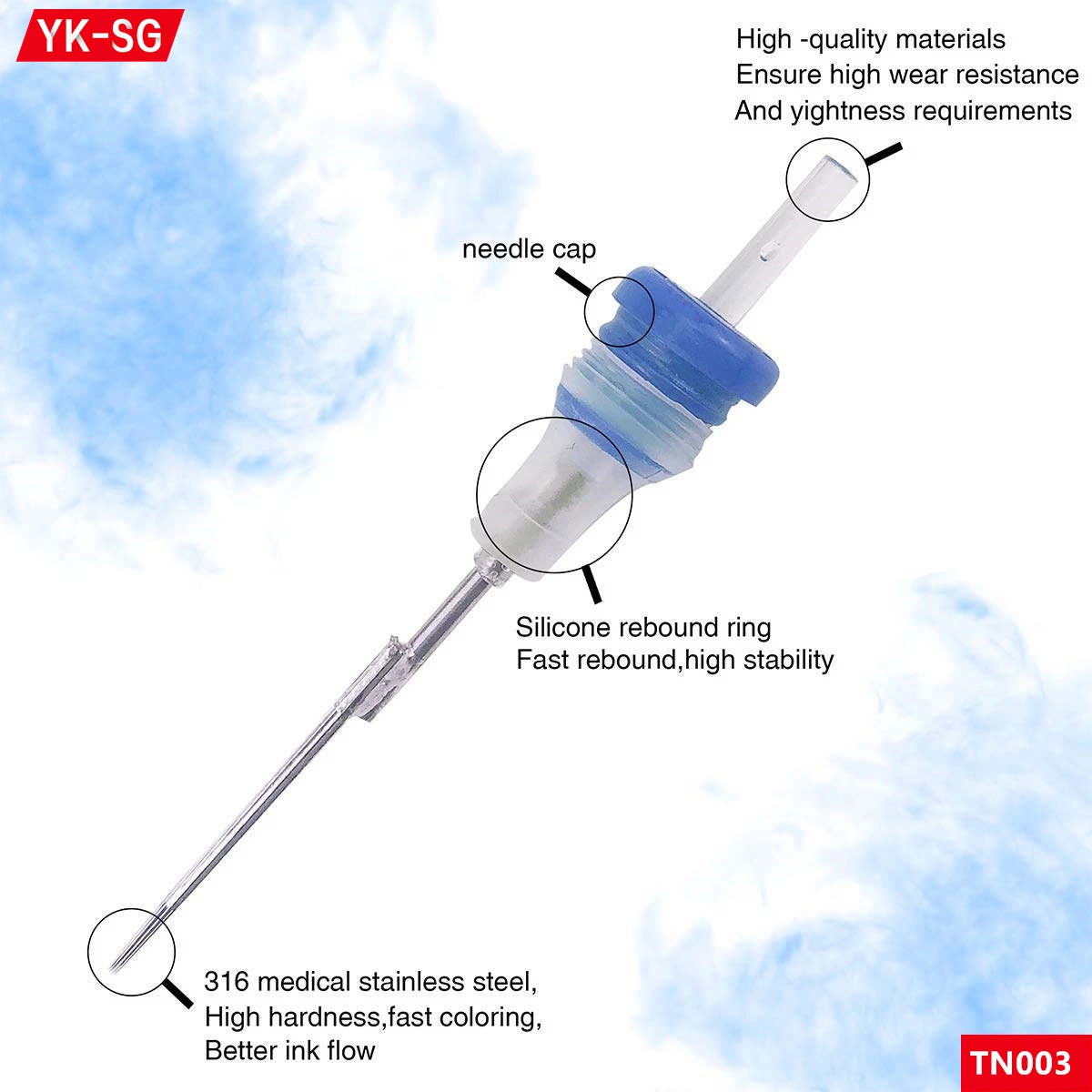 Factory Price High quality/High cost performance  Membrane Tattoo Needle Cartridge