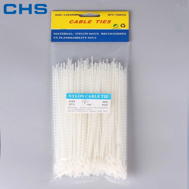 Nylon Cable Ties 100PCS/Bag Grey Color