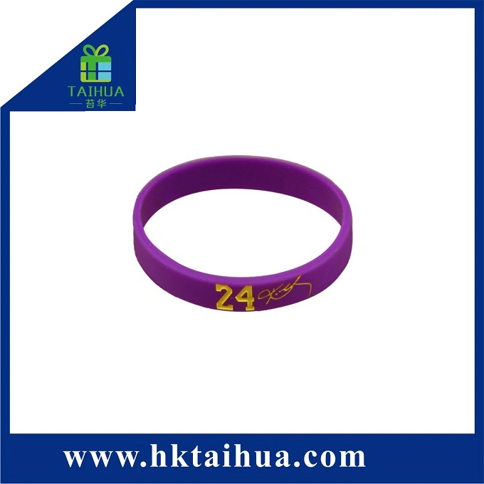 Quality Custom Color Coated Silicone Wristband Gift