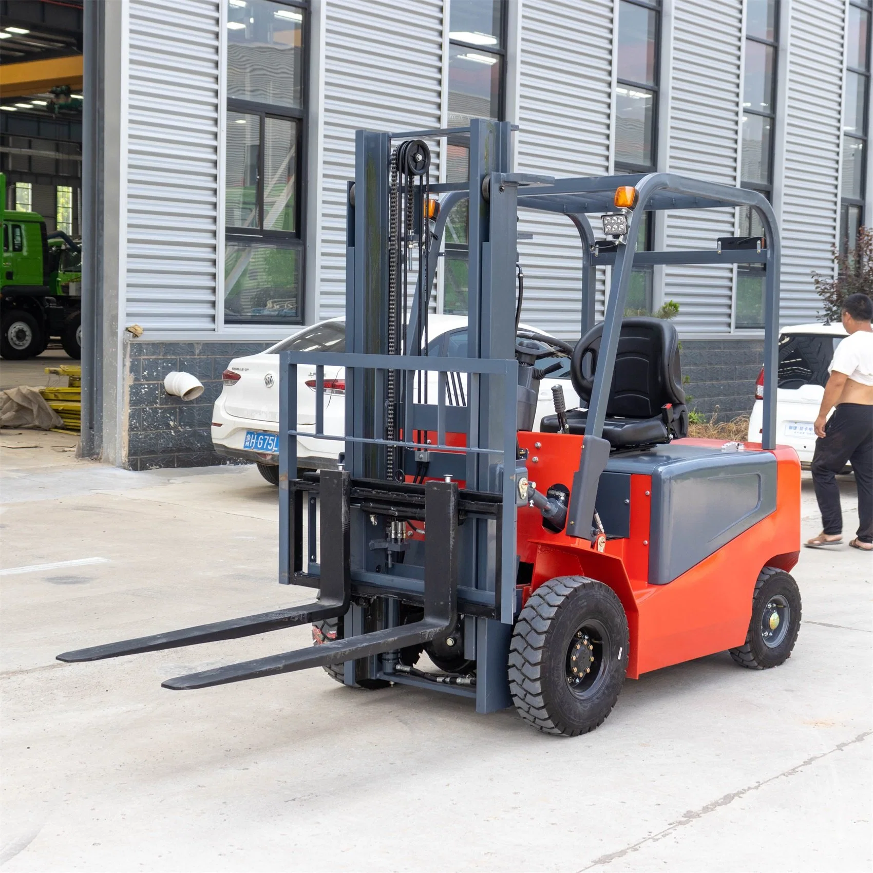 New Hydraulic Diesel Forklift 3ton/ 5ton/7ton/10ton with CE Gas Forklift Electric Forklift