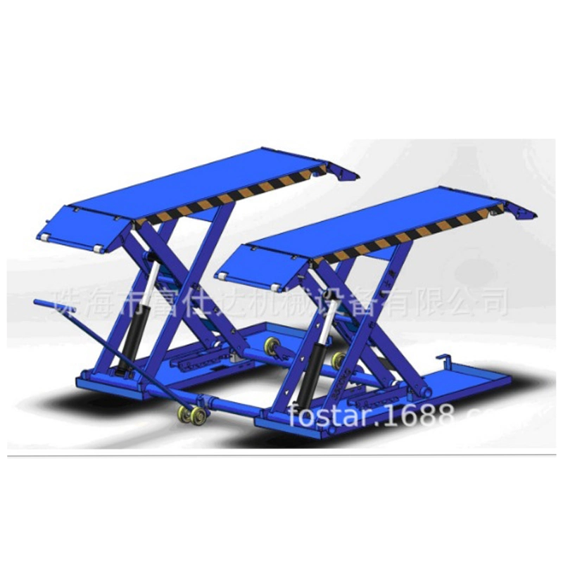 Fostar OEM Sale Price CE Low Small Shear Lift Machine Garage Equipment