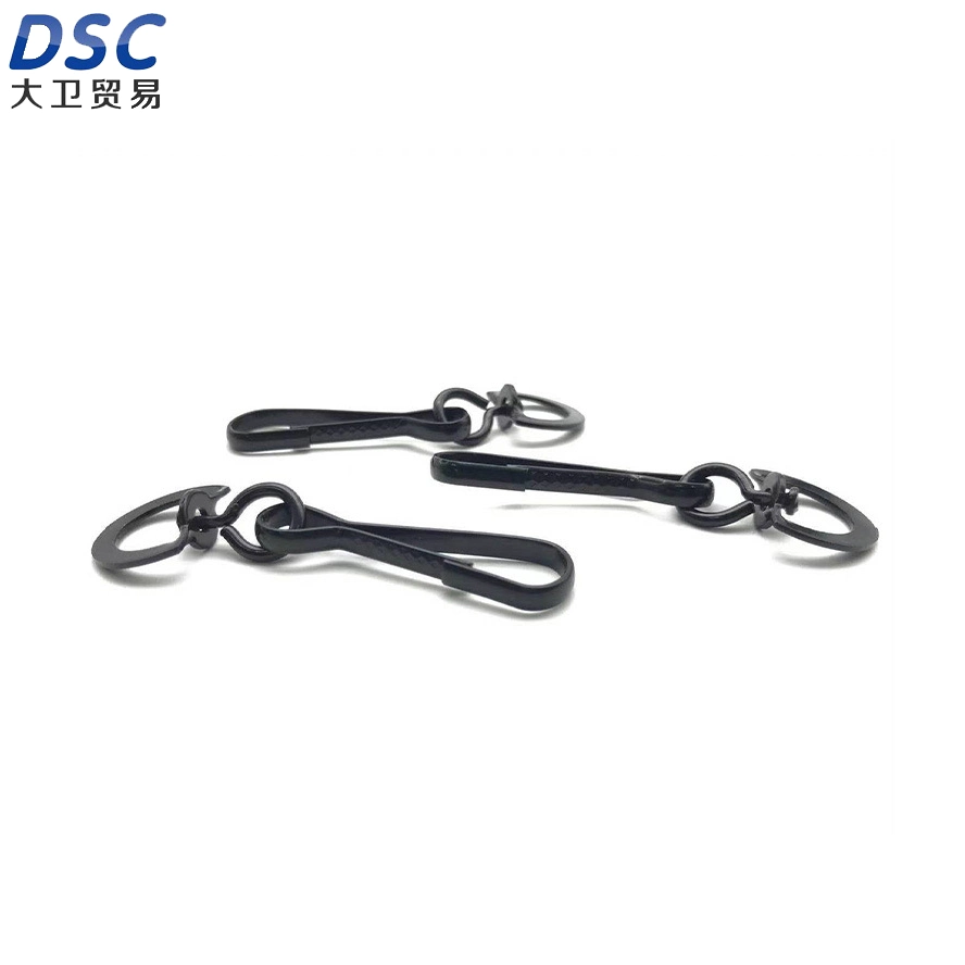 41mm Embossed Rotary Button Wire Buckle Handbag Hook Buckle Iron Buckle Office Key Buckle Swivel Hooks