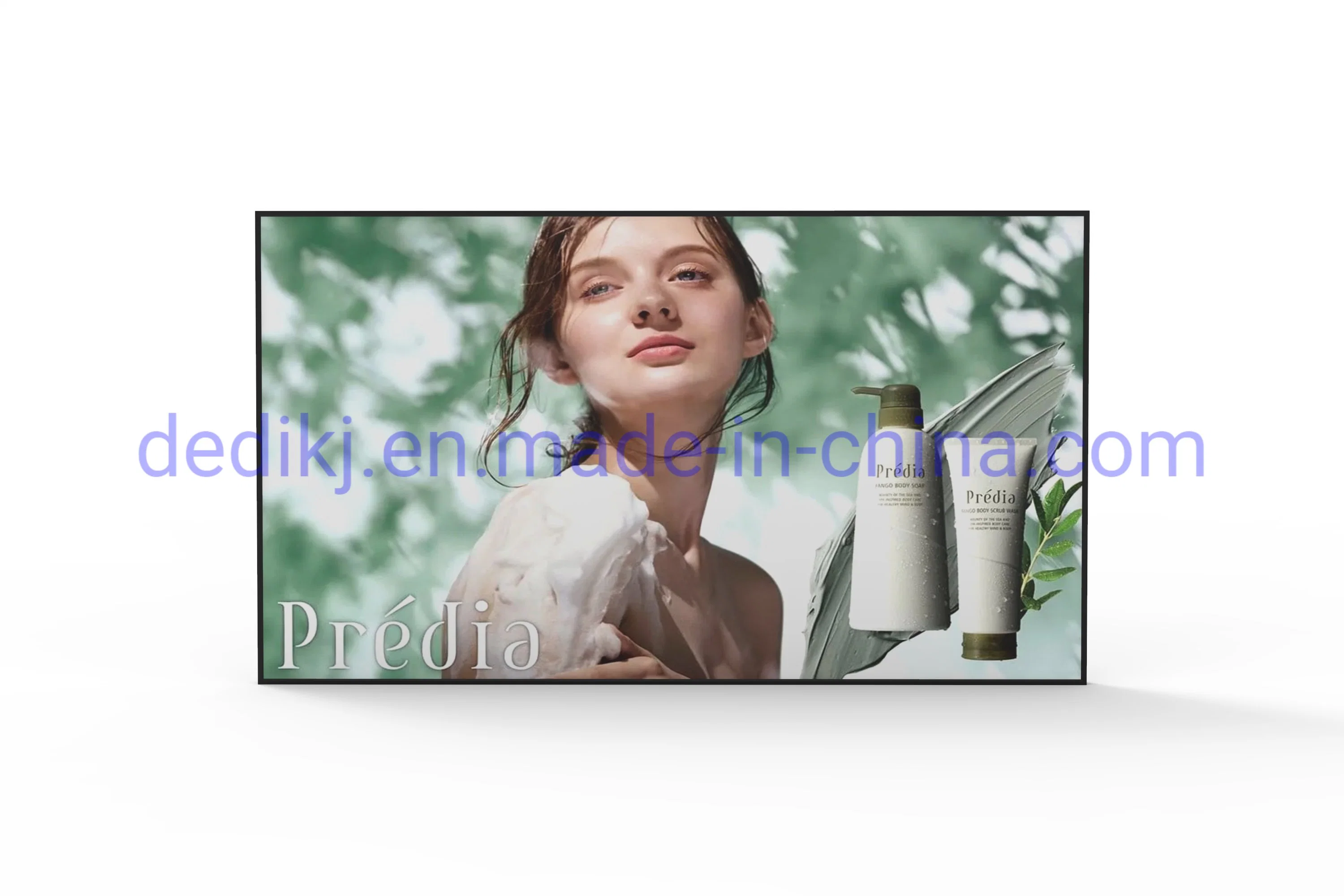 43inch LCD Digital Menu Board for Cafe Dessert Shop