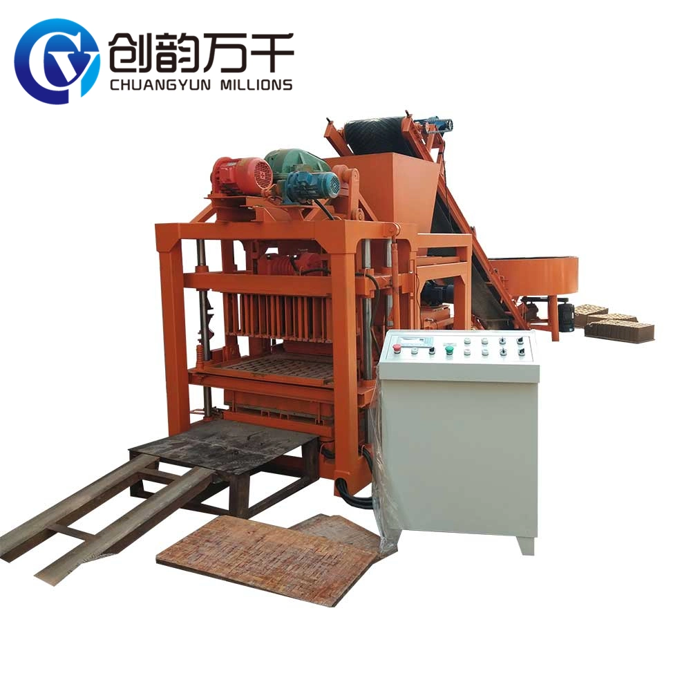 Engineering and Construction Machinery Qt4-28 Automatic Block Machine