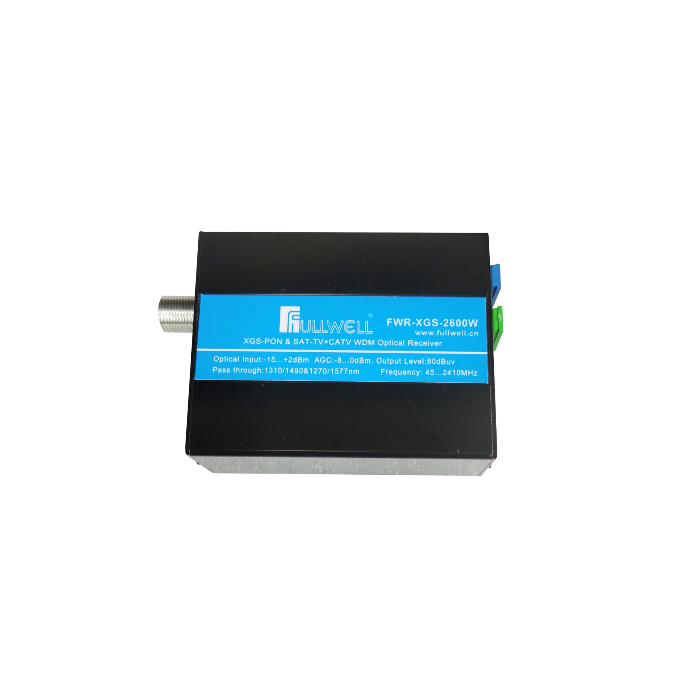 High-Performance Satellite Optical Receiver for FTTH CATV + Sat If