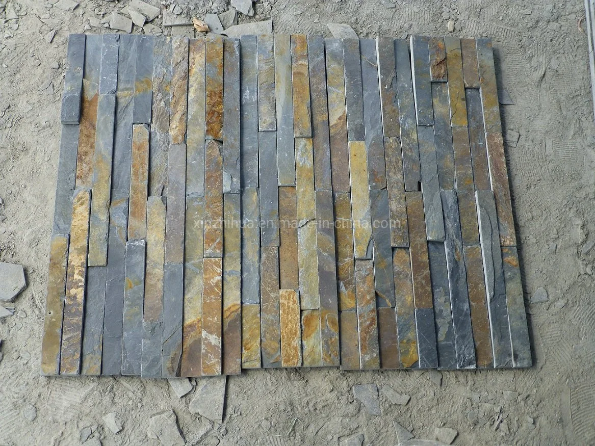 Natural Rusty Slate Cultural Stone for Building Material/Interior/Exterior Wall