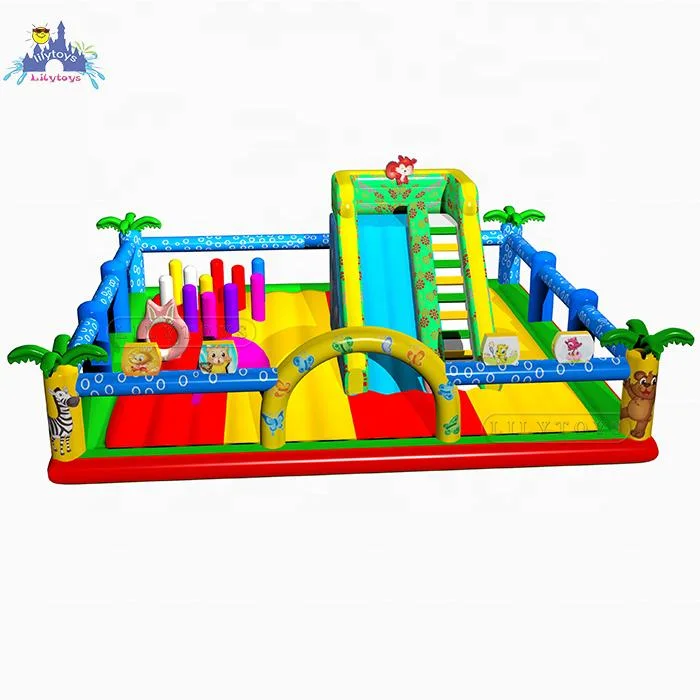 Giant Inflatable Bounce Outdoor Playground Equipment Inflatable Playground