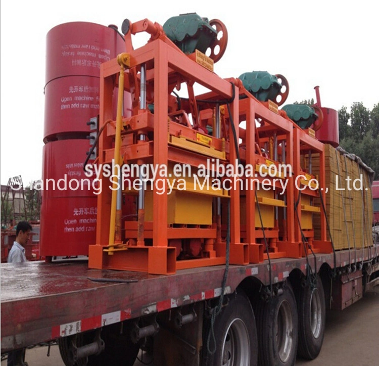 Qtj4-40b Interlock Brick Block Mould Machine Prices