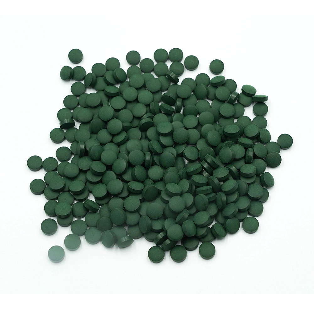 Food Grade 120 Mesh Spirulina Tablets 200mg 250mg 500mg