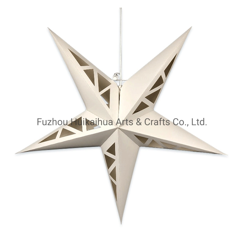 Paper Star Lantern Lampshade Hanging Christmas Xmas Day Decoration