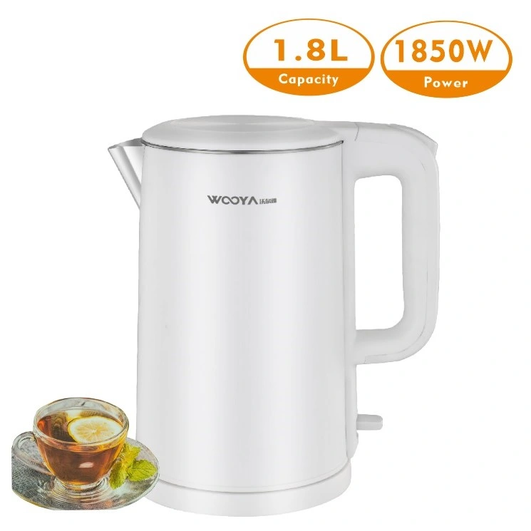 Electric Kettle Product with Cool Touch Plastic Exterior and Premium 304 SUS Interior