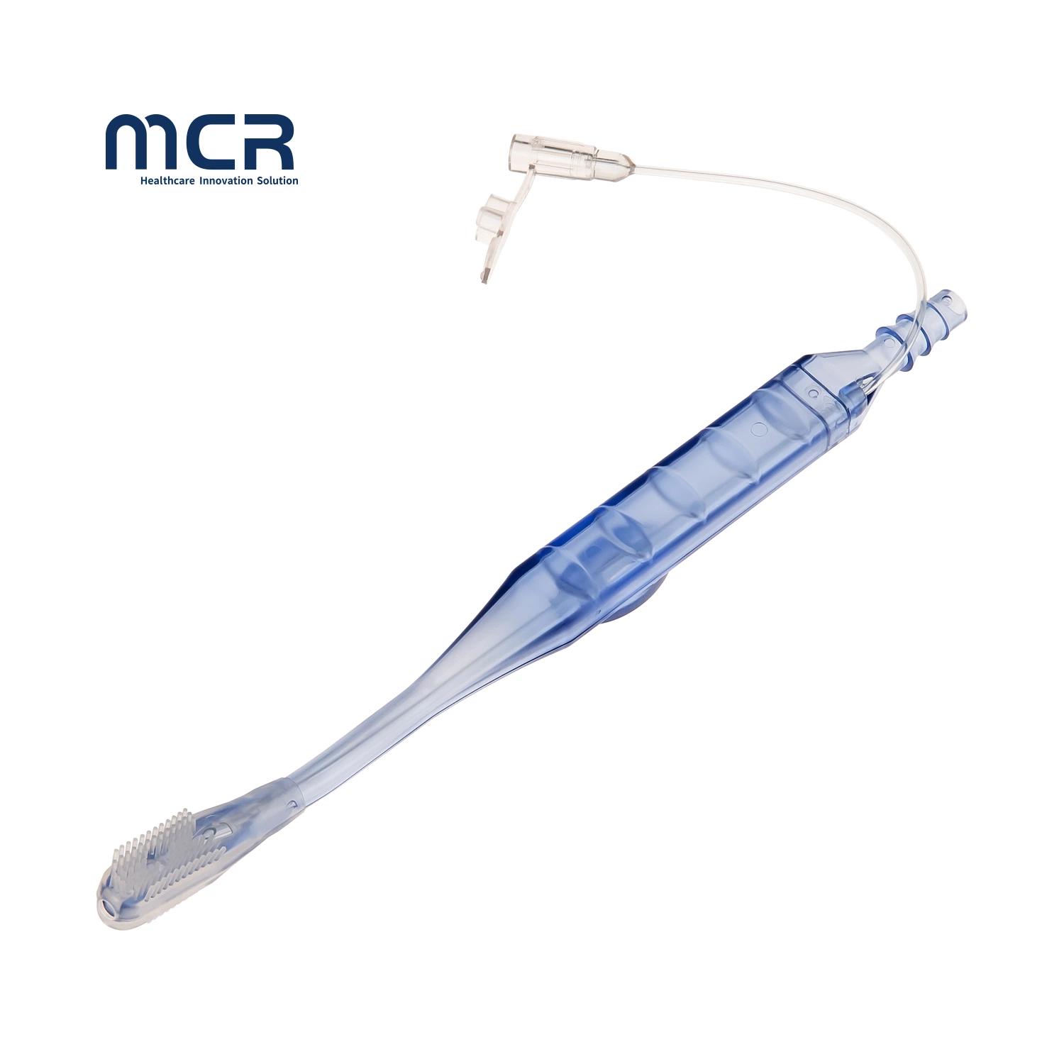 Disposable Suction Toothbrush with Flushing Pipe