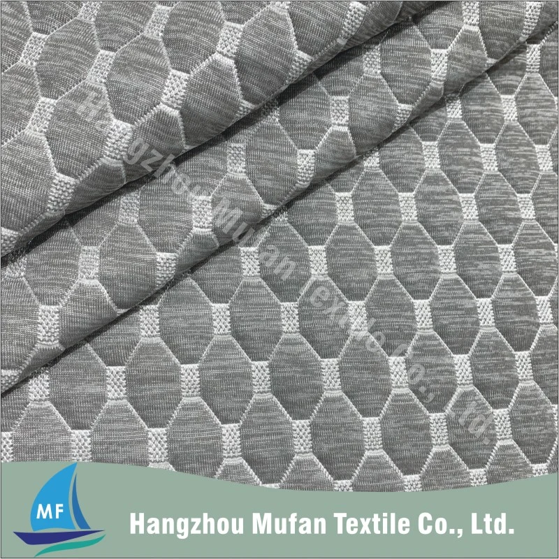 Hochwertige Polyester Jacquard gestrickt Kühlung Touch Stoff für Matratze Ticking (MFD-151-4)