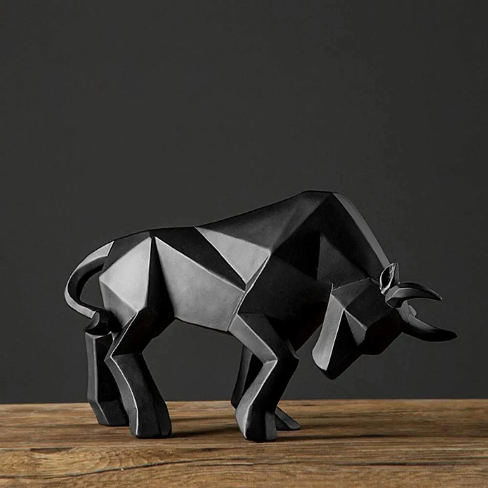 Resumen La figurilla Bull Home ornamento decorativo