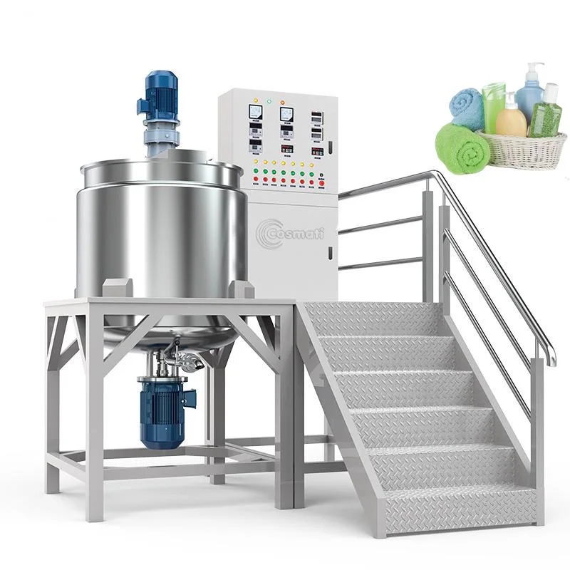 Cosmati Detergent Blender Mixing Tank Liquid Detergent Soap Shower Gel Making Machine