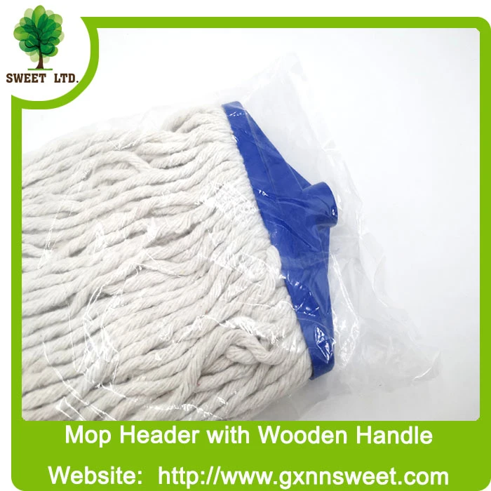 High Absorbent Plastic Sleeve Mops, Made From Cotton Fiber, Quality Wholesale Supplier of Reusable Mops for Floor Cleaning