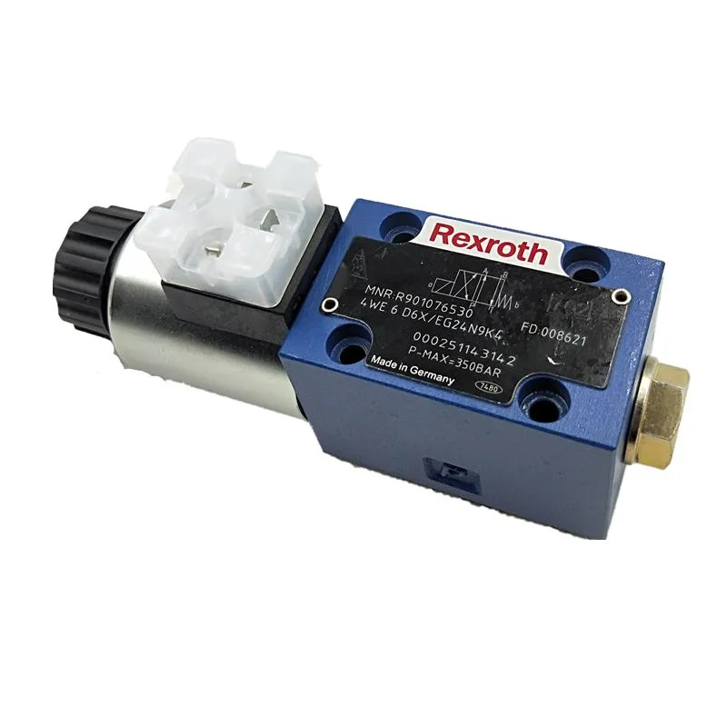 Válvula hidráulica 4we serie 4we6 4we6d 4we6d6X solenoide de control direccional Válvula 4we6d6X/Eg110n9K4/V 4we6d6X/Eg220n9K4