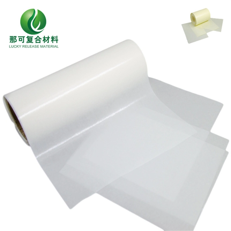 Self Adhesive Semi Glossy Paper Hot Strong Glue with Glassine Paper