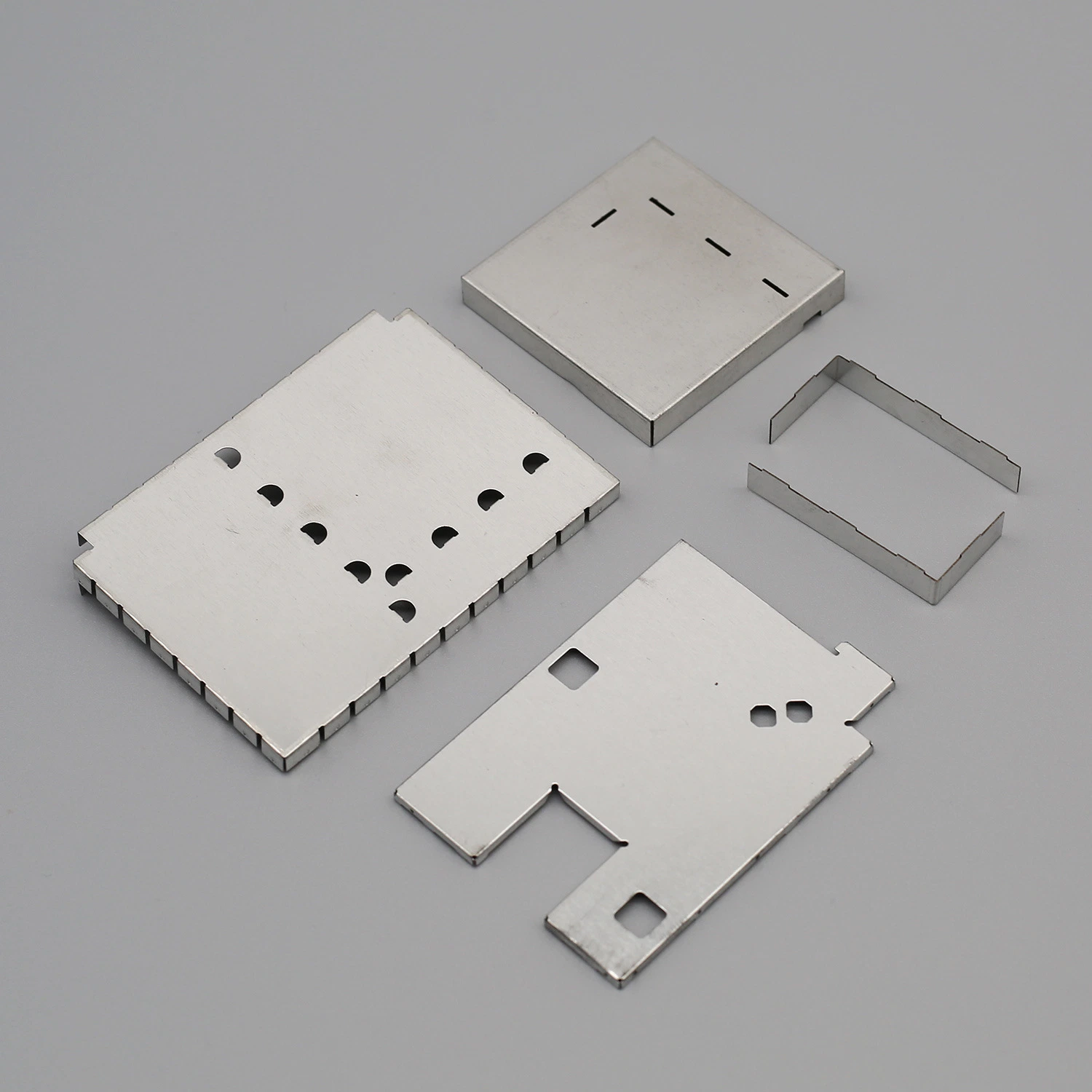 OEM Stamping Shielding Cover Shielding Frame Shielding Clip White Copper Shielding Cover Sheet Metal Shielding Cover