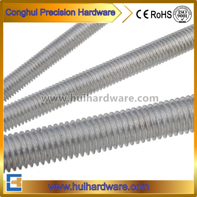 American Hot Sale HDG Stud Bolt Hollow Thread Rod A193 B7 DIN975