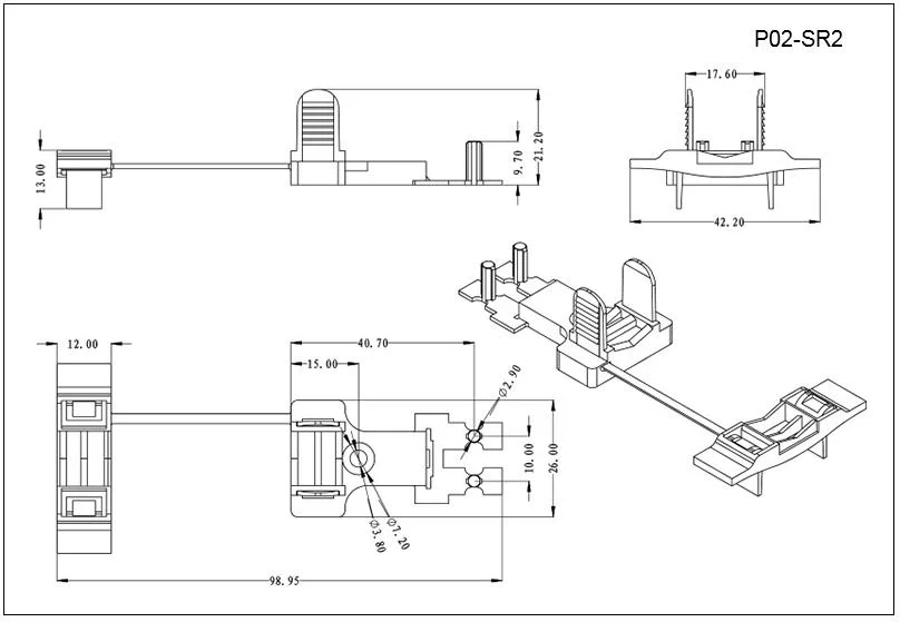 PA66 Cable Clamp (SR1)