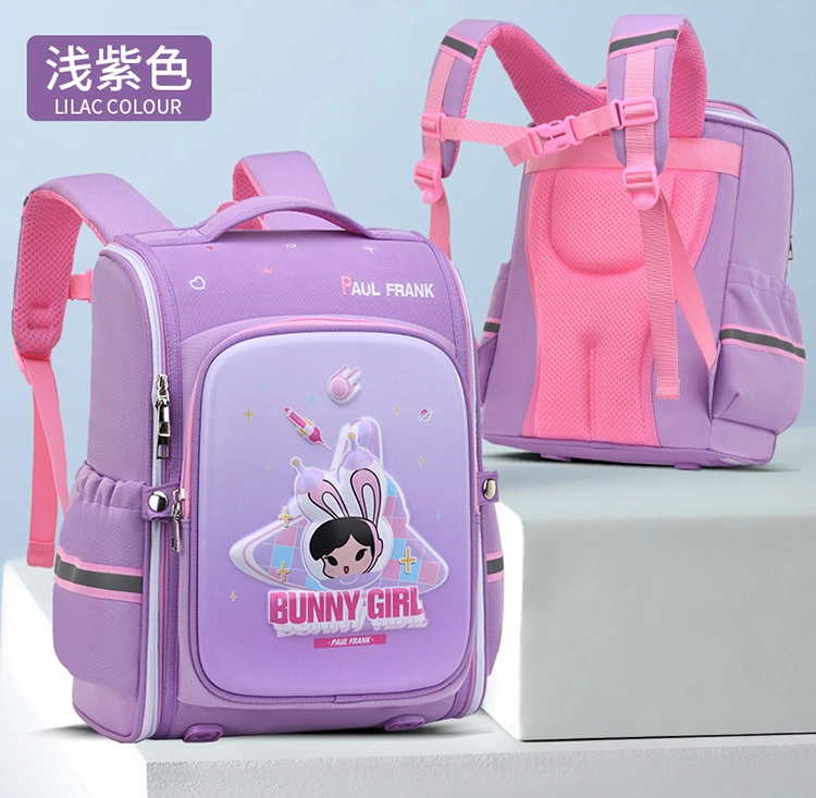Zonxan Cute Fashion Girls Rolling Backpack Primary School PU Leather Backpacktrolley School Bag