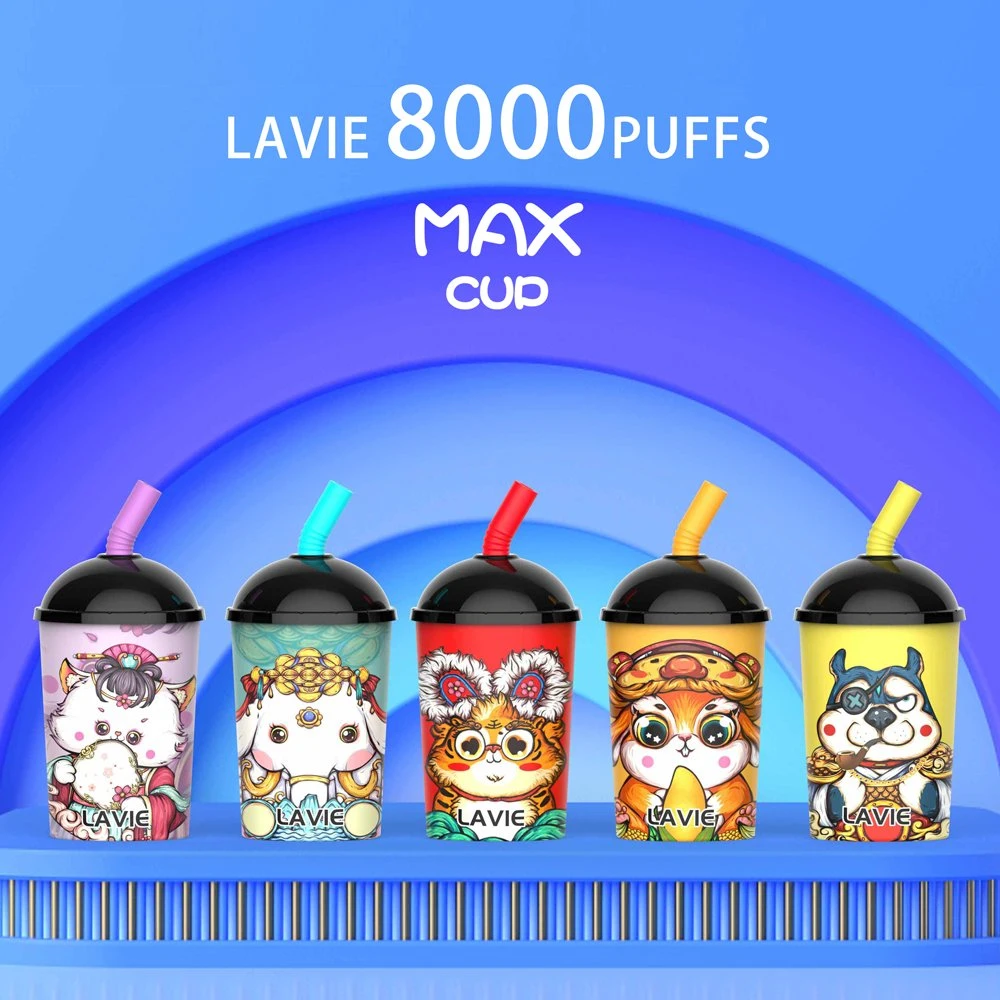 Lavie 8000puff Max Cup Wood Svape Desechable Fume Extra Disposable/Chargeable Vapes Pen Pods with Factory Price Oil Vape