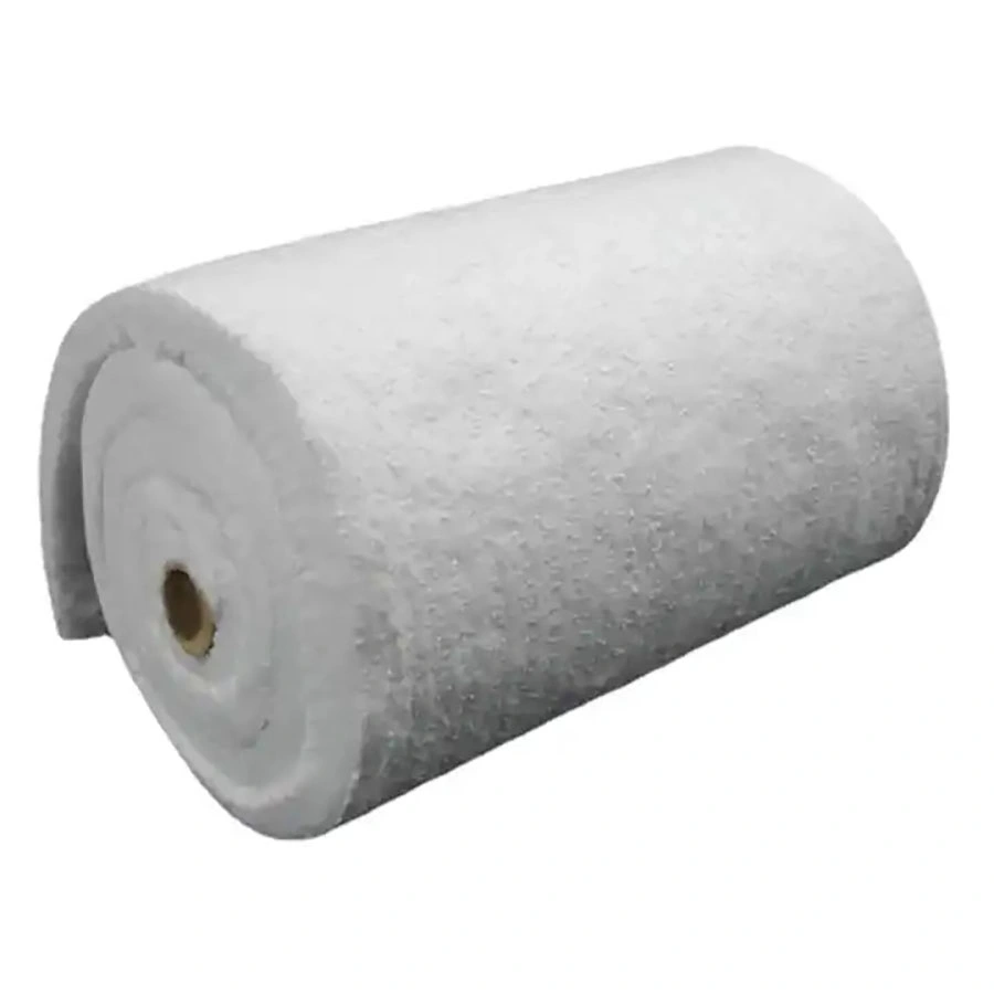 96/128kg/M3 Density China Zibo Factory Ceramic Glass Wool Ceramic Fiber Blanket for Furnace Fire Resistant, Temperature 1260c 1430c