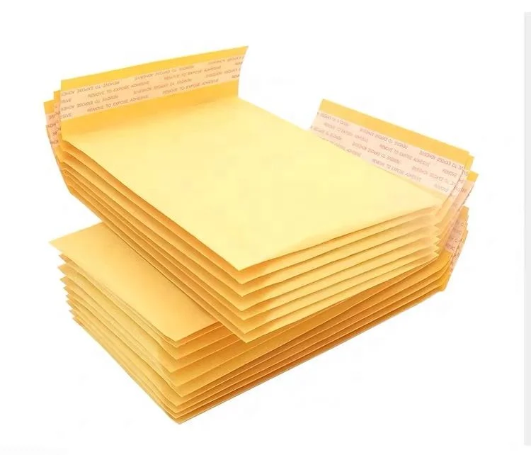 Kraft Bubble Mailers Padded Envelopes Made of Strong Kraft Paper and Bubble