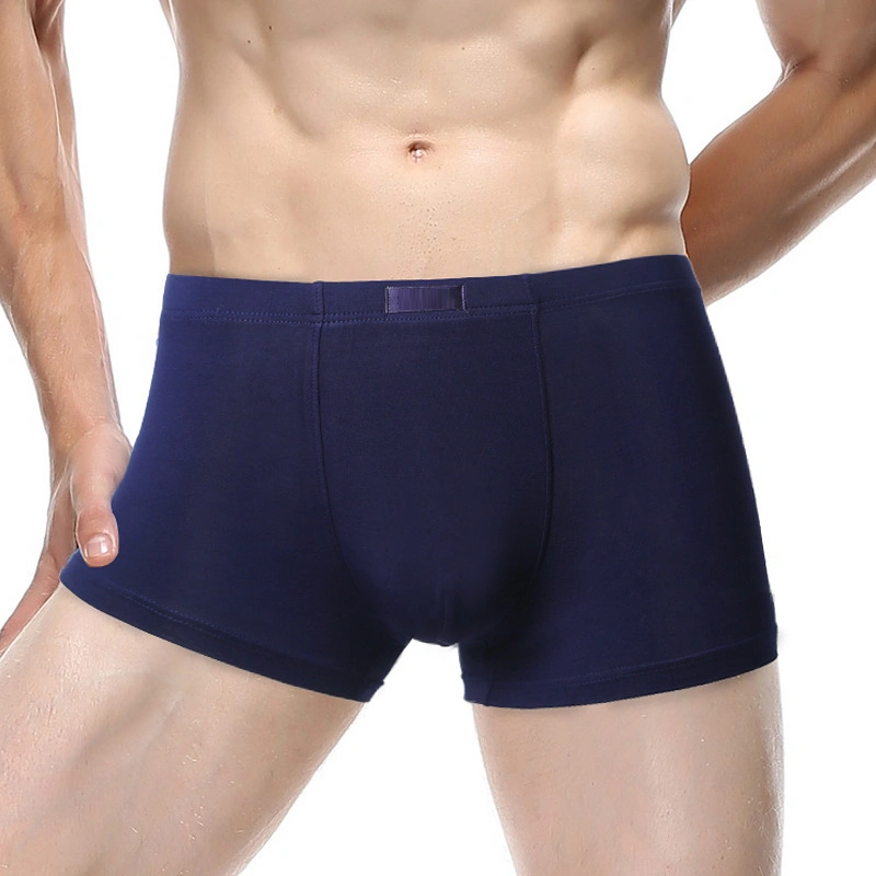 New Solid Color Men's Modal Breathable Soft Casual Underwear