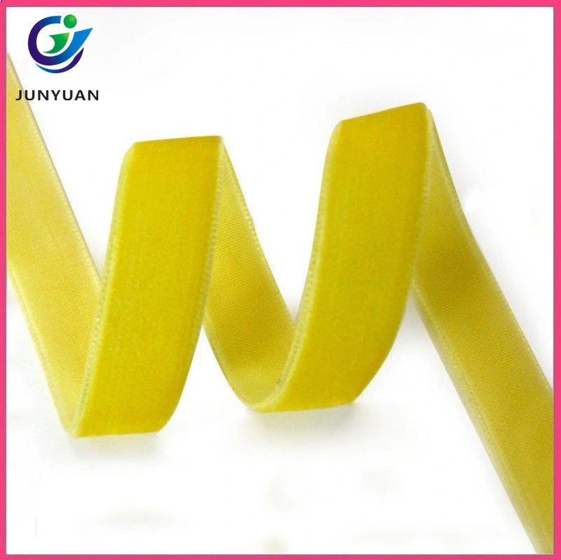 Wholesale/Supplier Custom Hot Sale Colorful 100% Nylon Velvet Ribbon