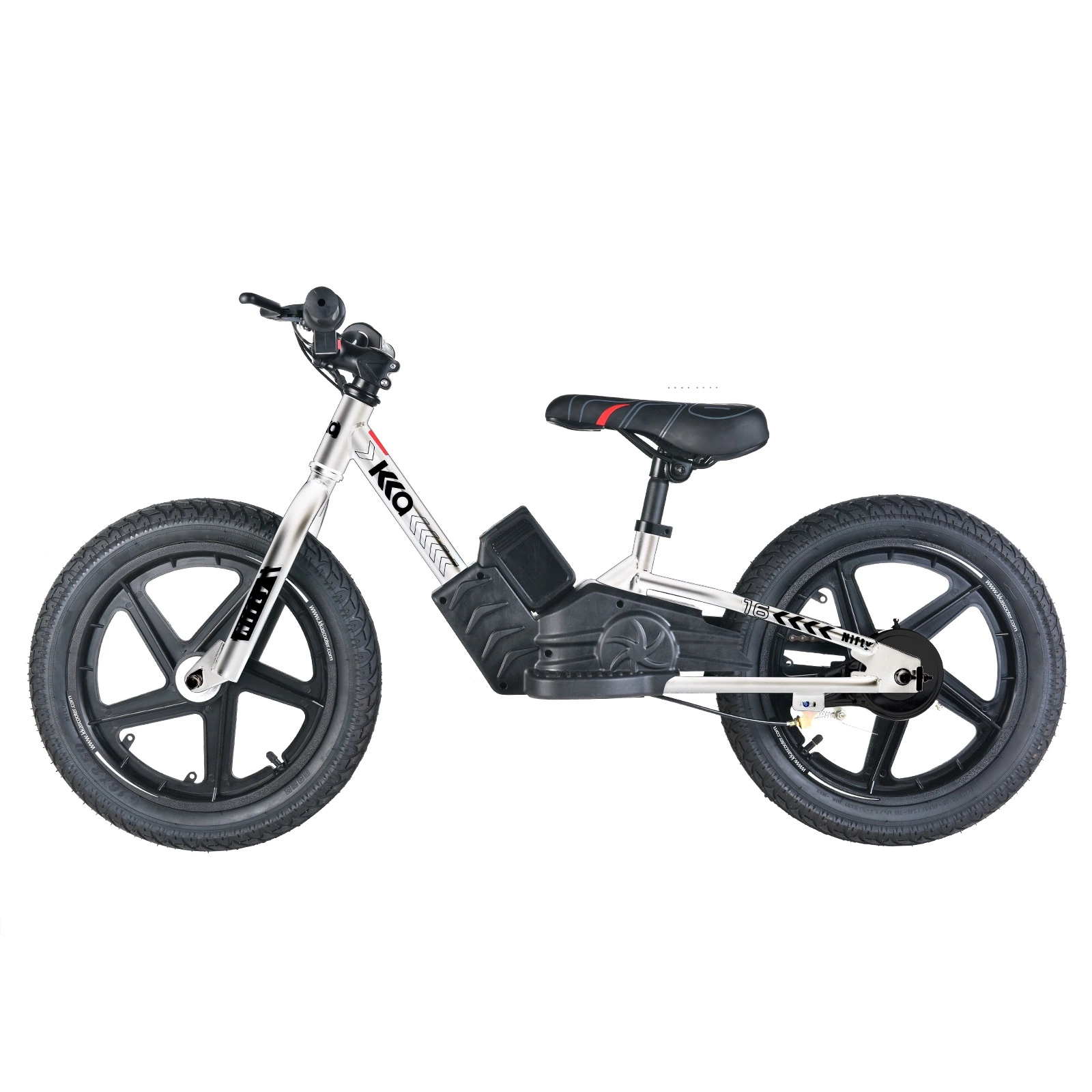 250W 24V Lithium Battery 16 Inch Scooter Kids Electric Balance Bike