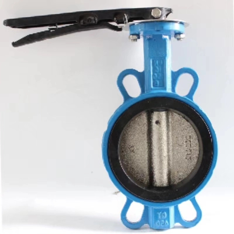 CF8m Sc13 Sc14 Full Stainless Steel Rubber Seat Wafer Butterfly Valve