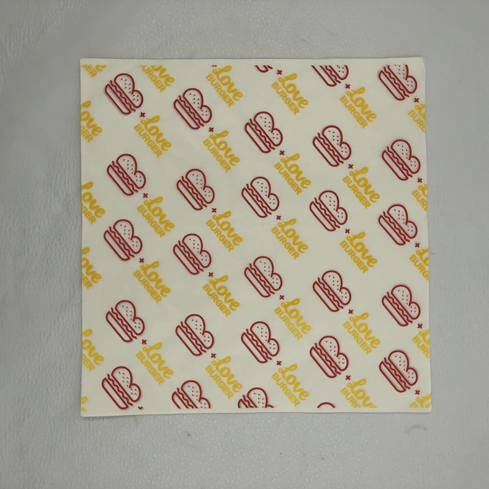 Cire Sandwich biodégradable papier d'emballage du papier couché d'huile de silicone