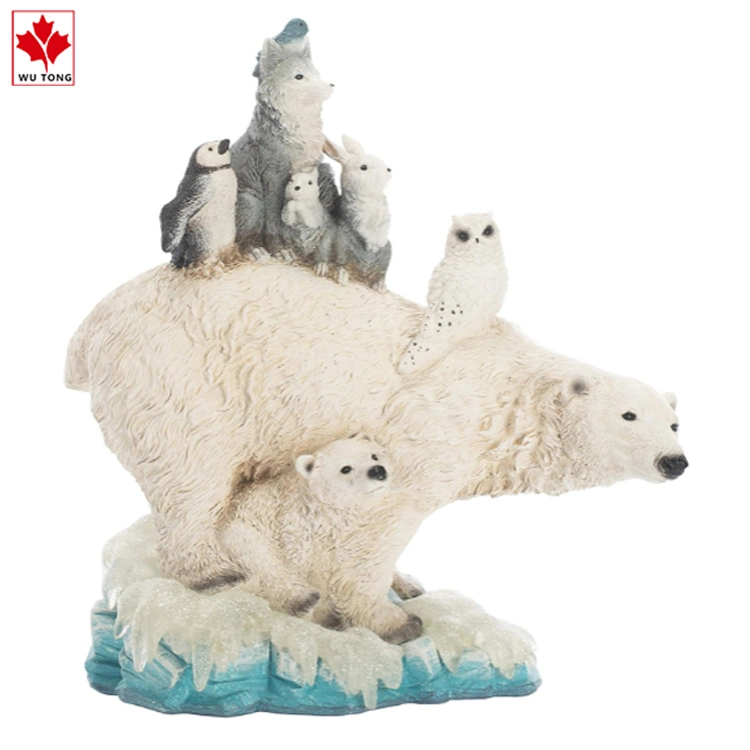 Realistic Crafts Resin Animals Figurine Home Decor Gifts