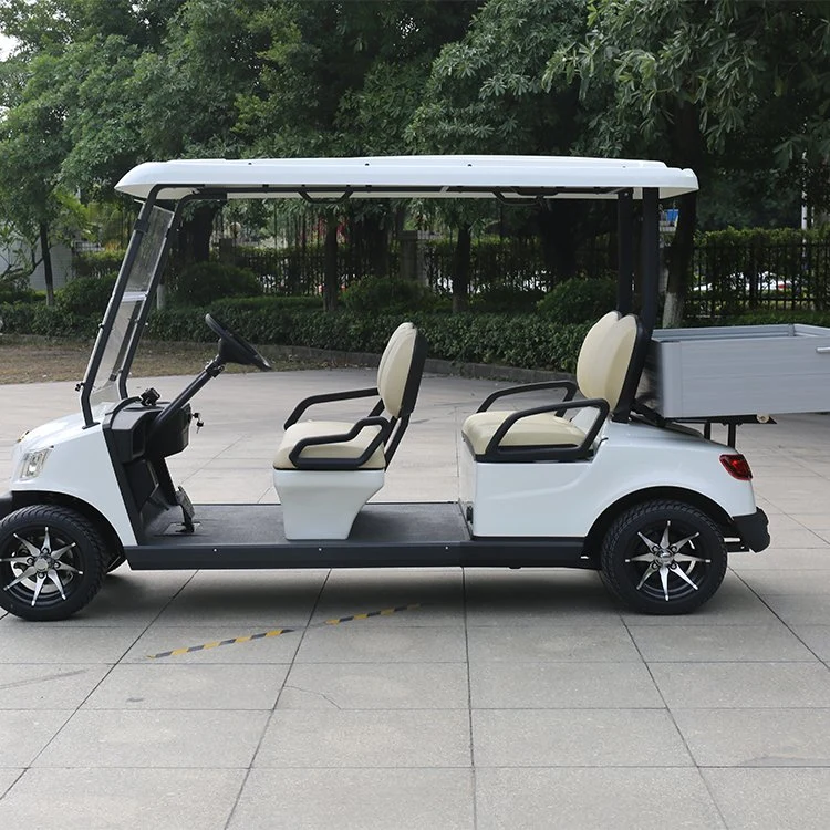 CE Approved Nice Club Car Utility Vehicle Electric Utility Golf Car with Cargo Box (DG-M4+Cargo box)