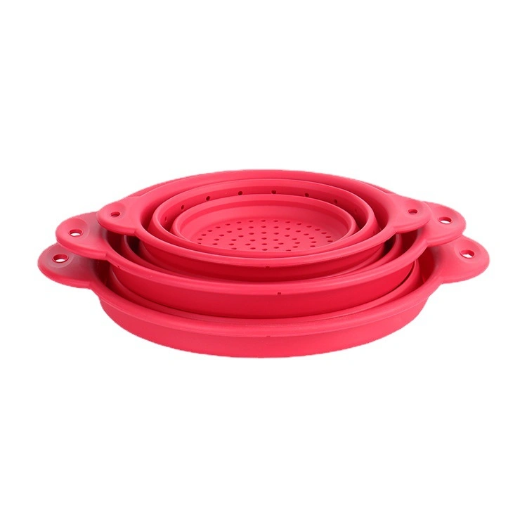 Collapsible Colander Silicone Drain Basket