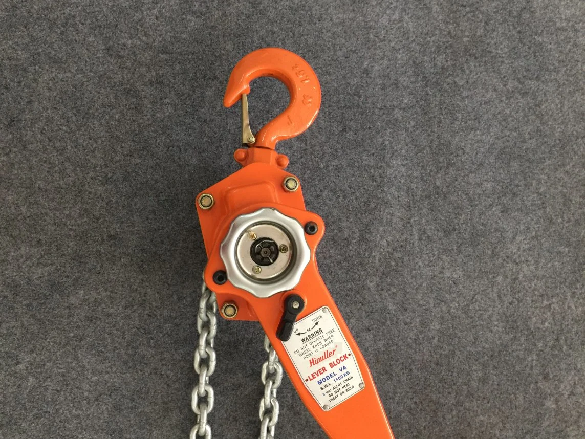 Europen Type Va 0.25t to 9t Hand Lever Pullery Block and Manual Lever Hoist