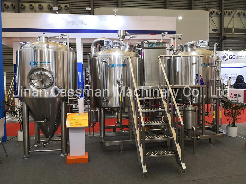 Gran Proyecto Cassman Turquía 1000L/10 equipo de destilación de cerveza Bbl.