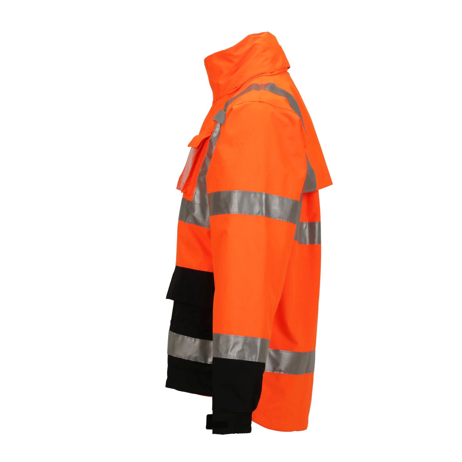 Rojo de MOQ bajo ropa de invierno de alta calidad de seguridad reflectante Hombres Hi Vis Flame Work Wear Moda Retardant Chaqueta