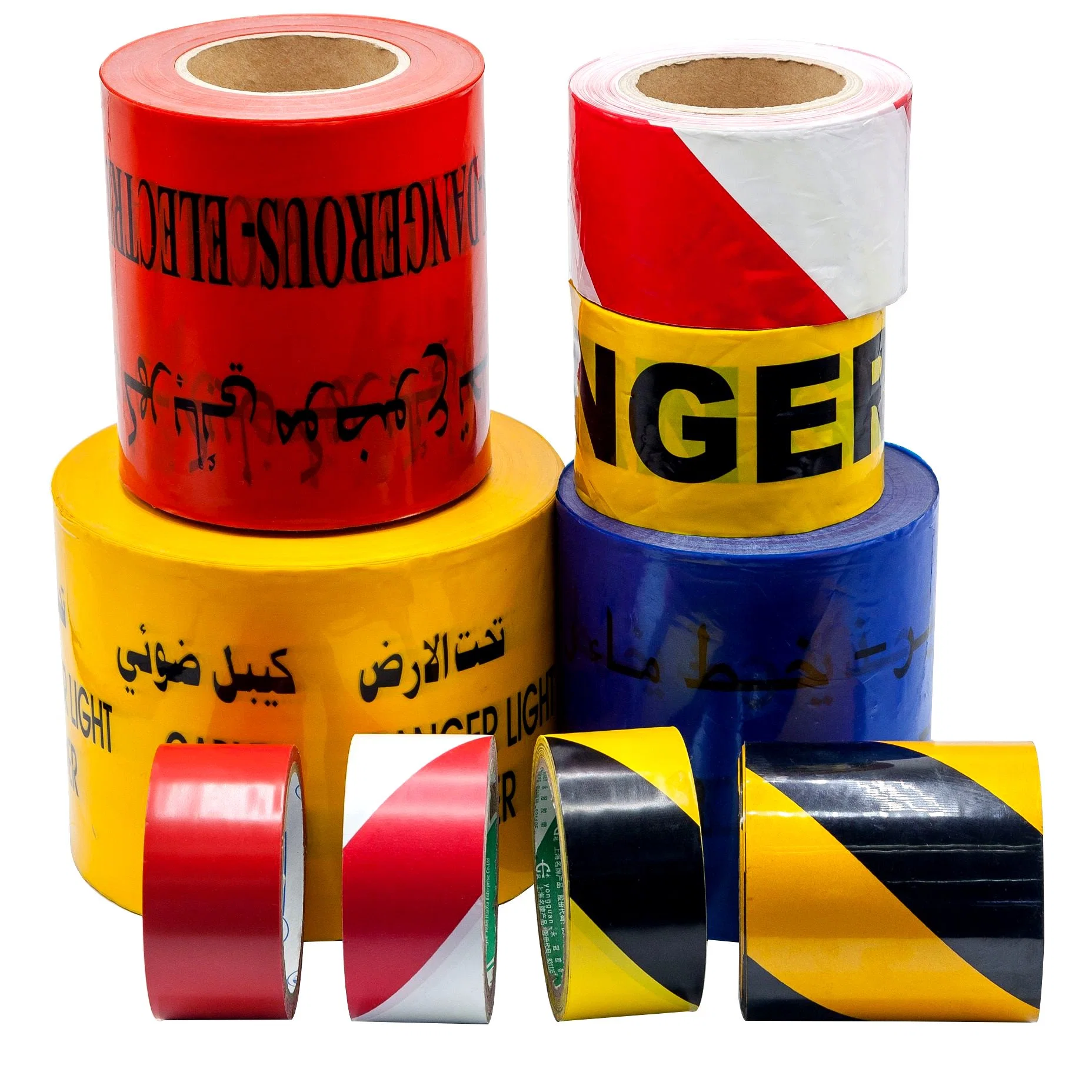 Factory Price Custom Barricade Detectable Marking PE Caution Warning Tape