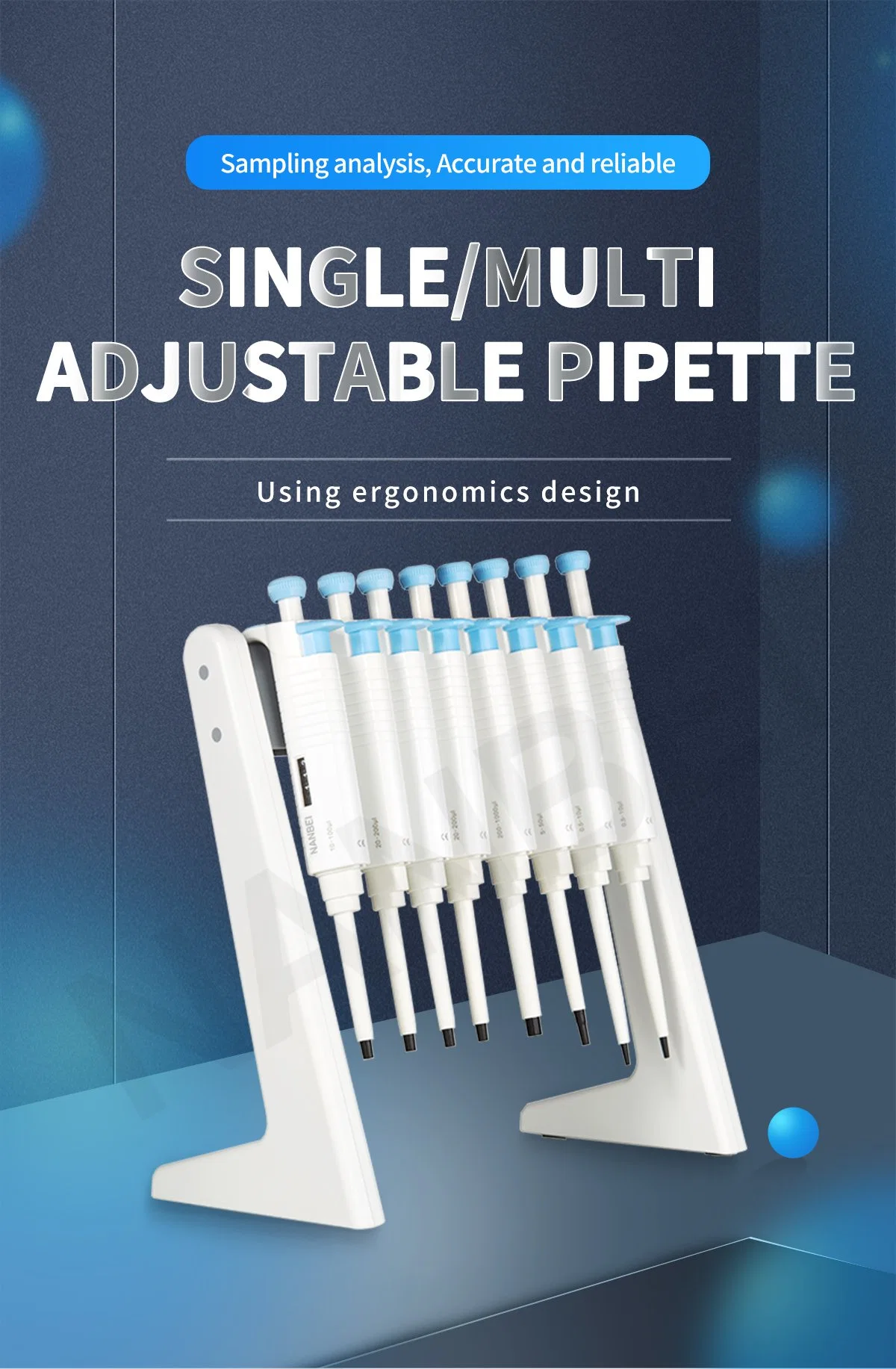 Micropipeta ajustable esterilizable en autoclave Micropette