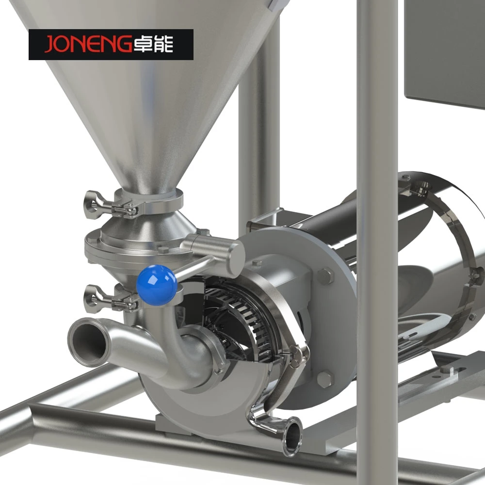 Stainless Steel Hygiene Corrosion Resistant Quick Connect Emulsifier Mixing Machine