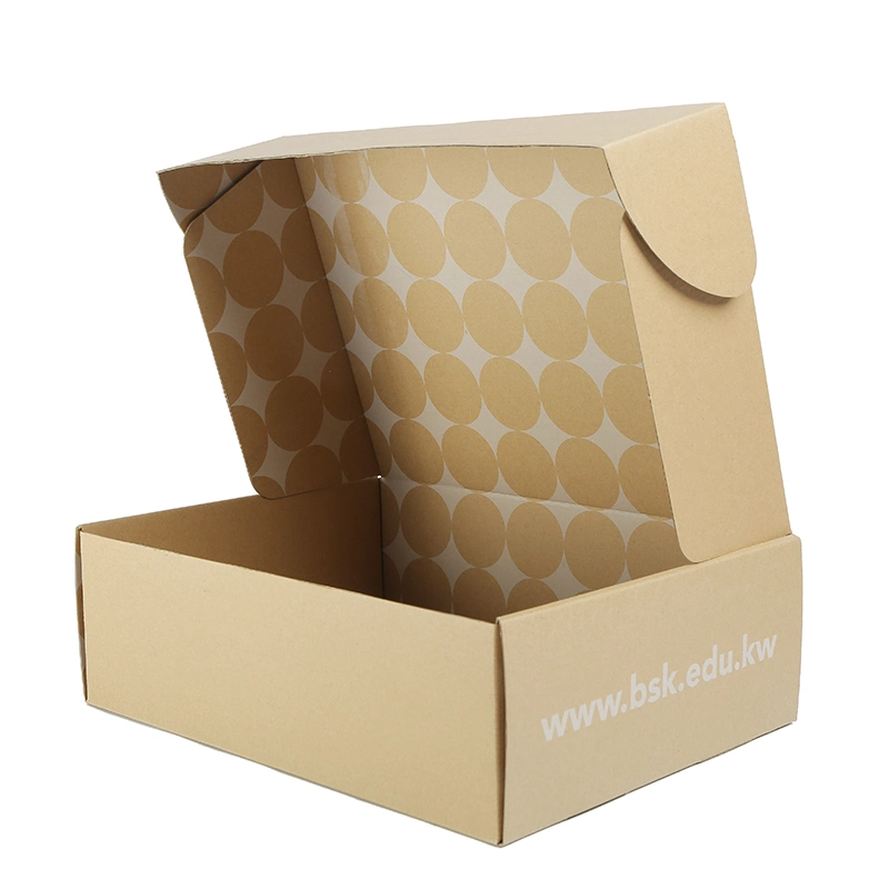 Luxury Recycled Custom Printing Logo Paper Box with Handle for Dried Food Packaging