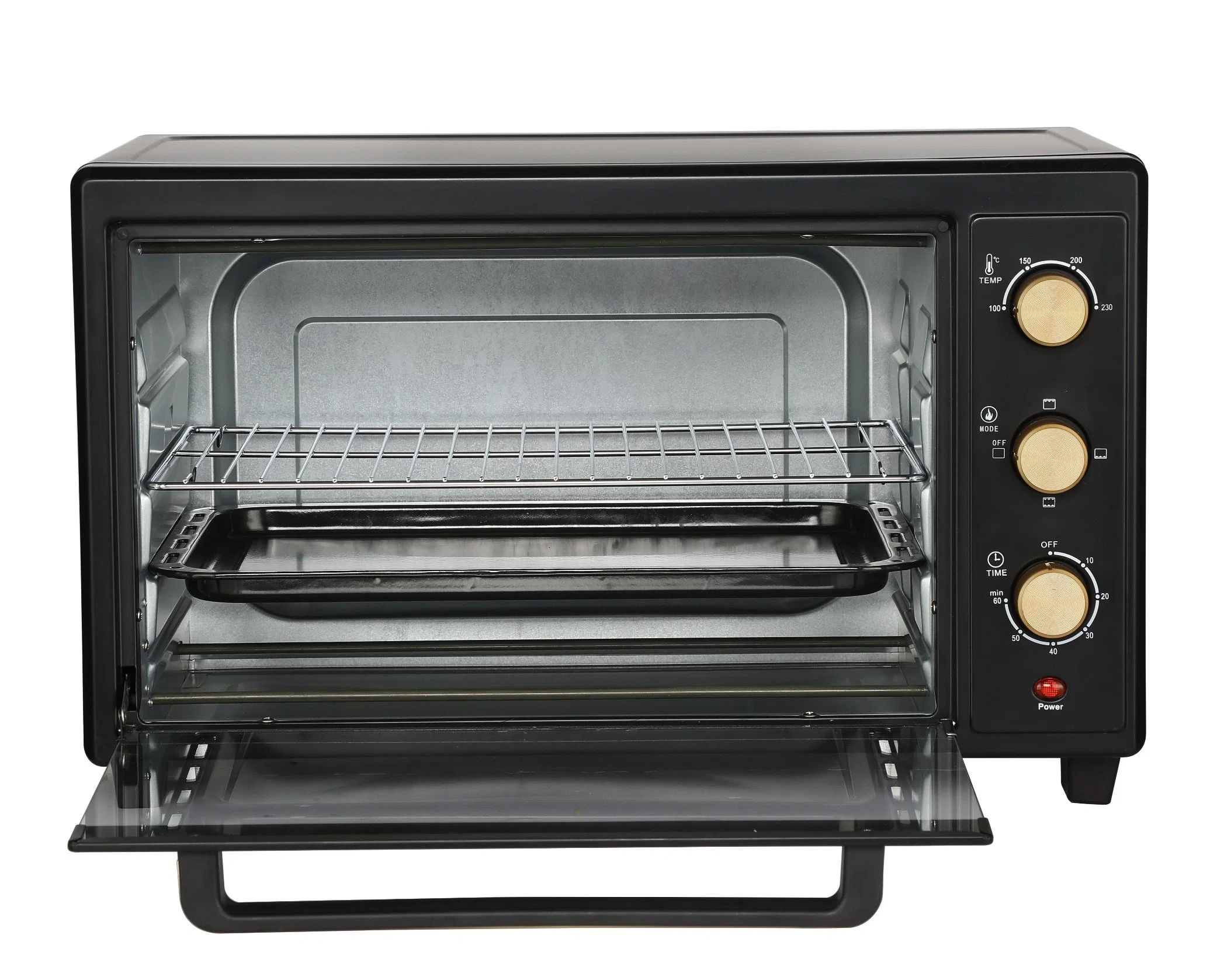 Ménage 1800W Four électrique grande Pizza Pâtisseries Convection fours grillées