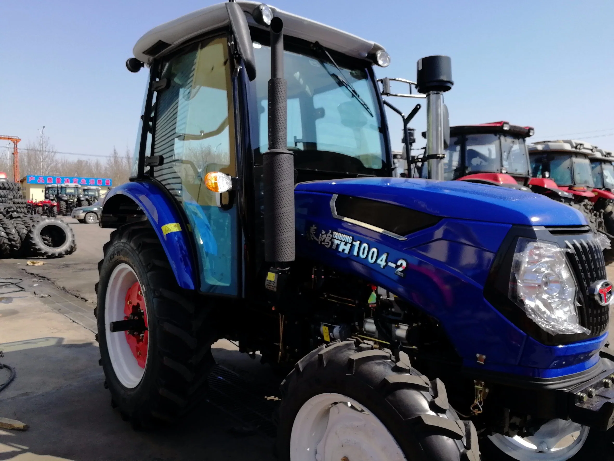 Tractor agrícola de 100 CV con engranaje de la Lanzadera para Cargador Frontal tractor agrícola